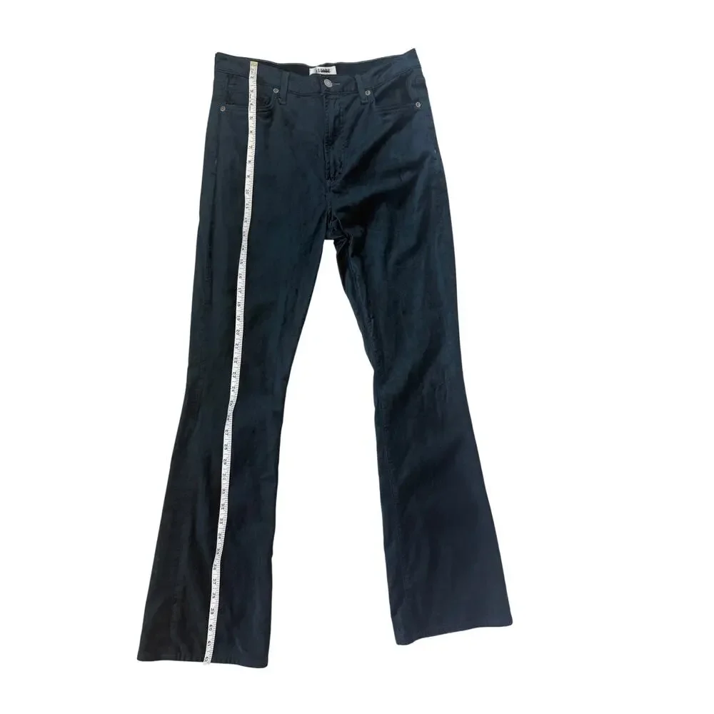 AGOLDE Nico Velvet Bootcut Jeans Blue Stretch Women’s 28